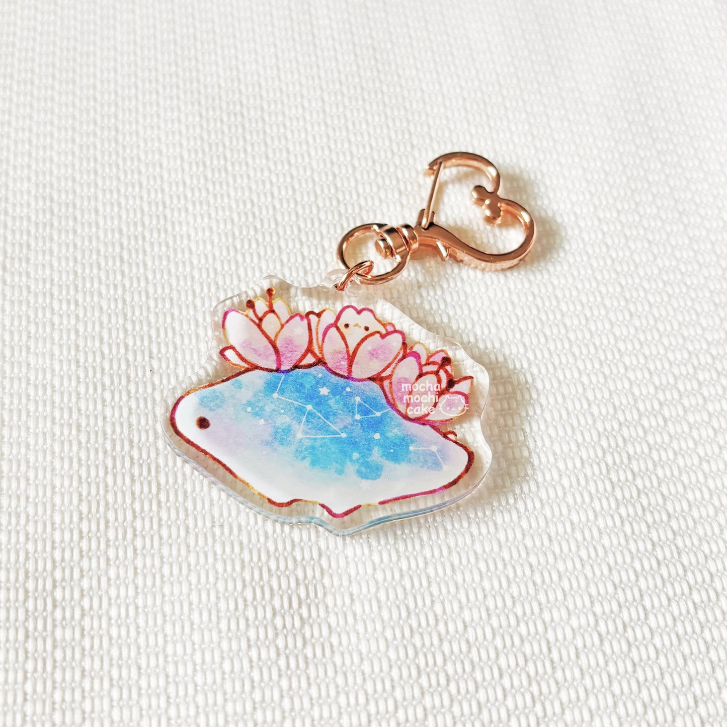 Stegosaurus Acrylic Keychain