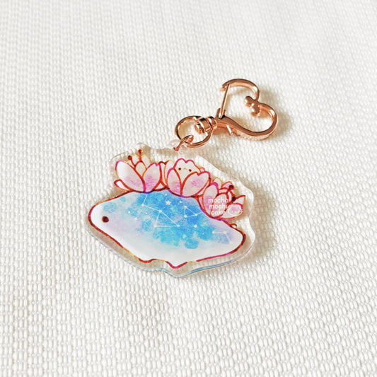 Stegosaurus Acrylic Keychain