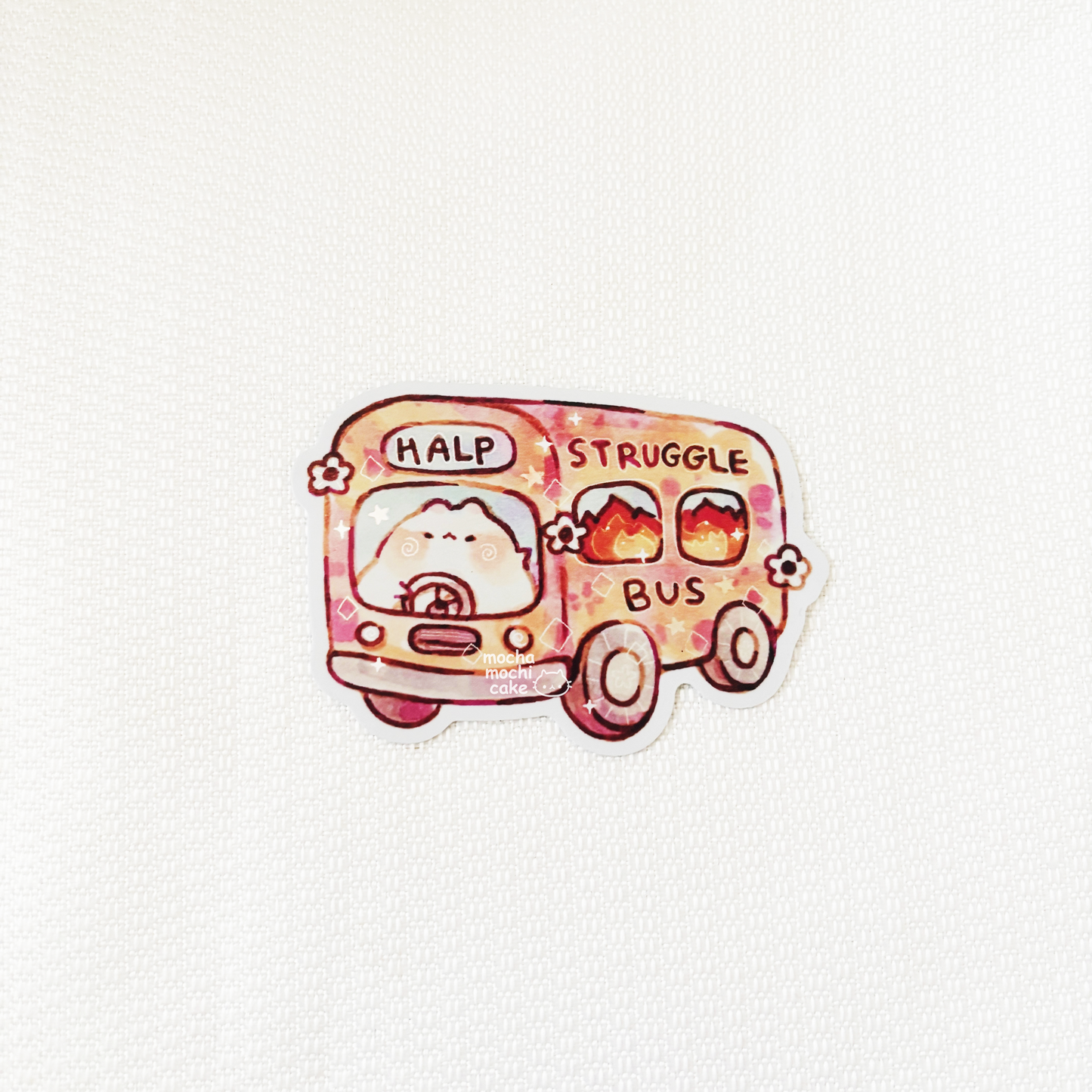 Struggle Bus Vinyl Sticker