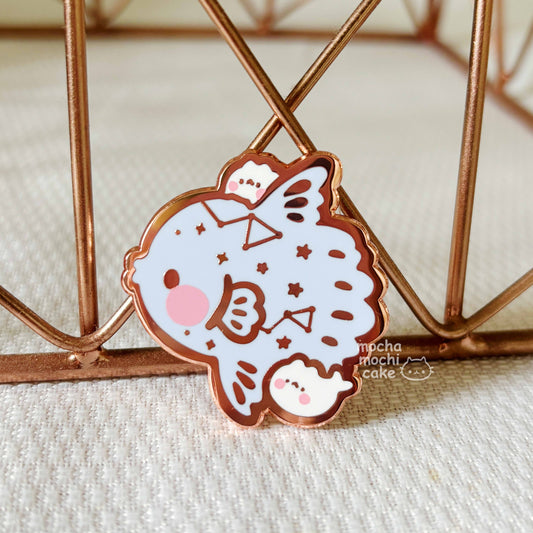 Dreamy Sunfish Hard Enamel Pin