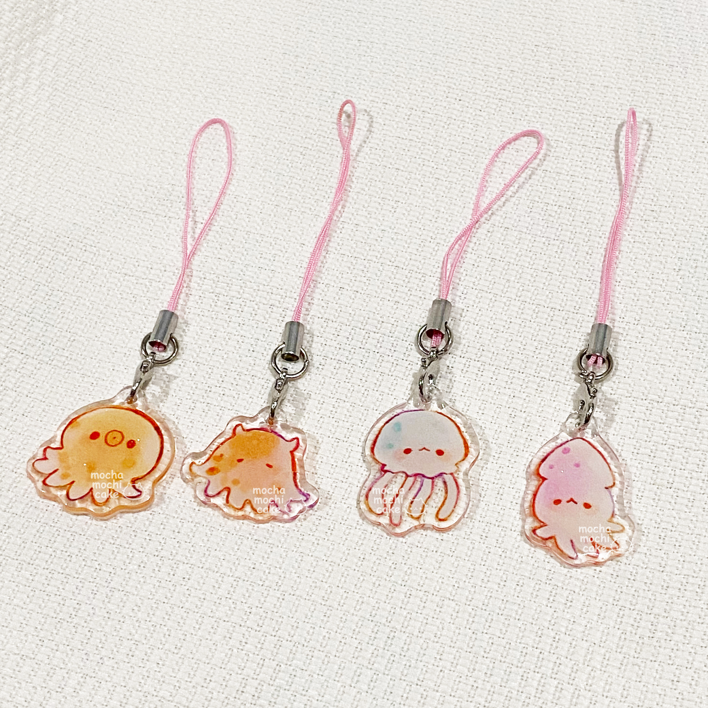 Little Tentacle Friends Phone Charm