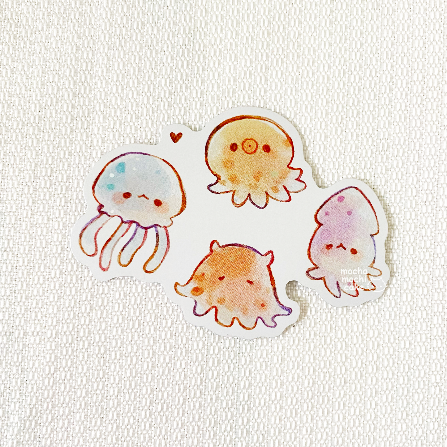 Tentacle Friends Vinyl Sticker