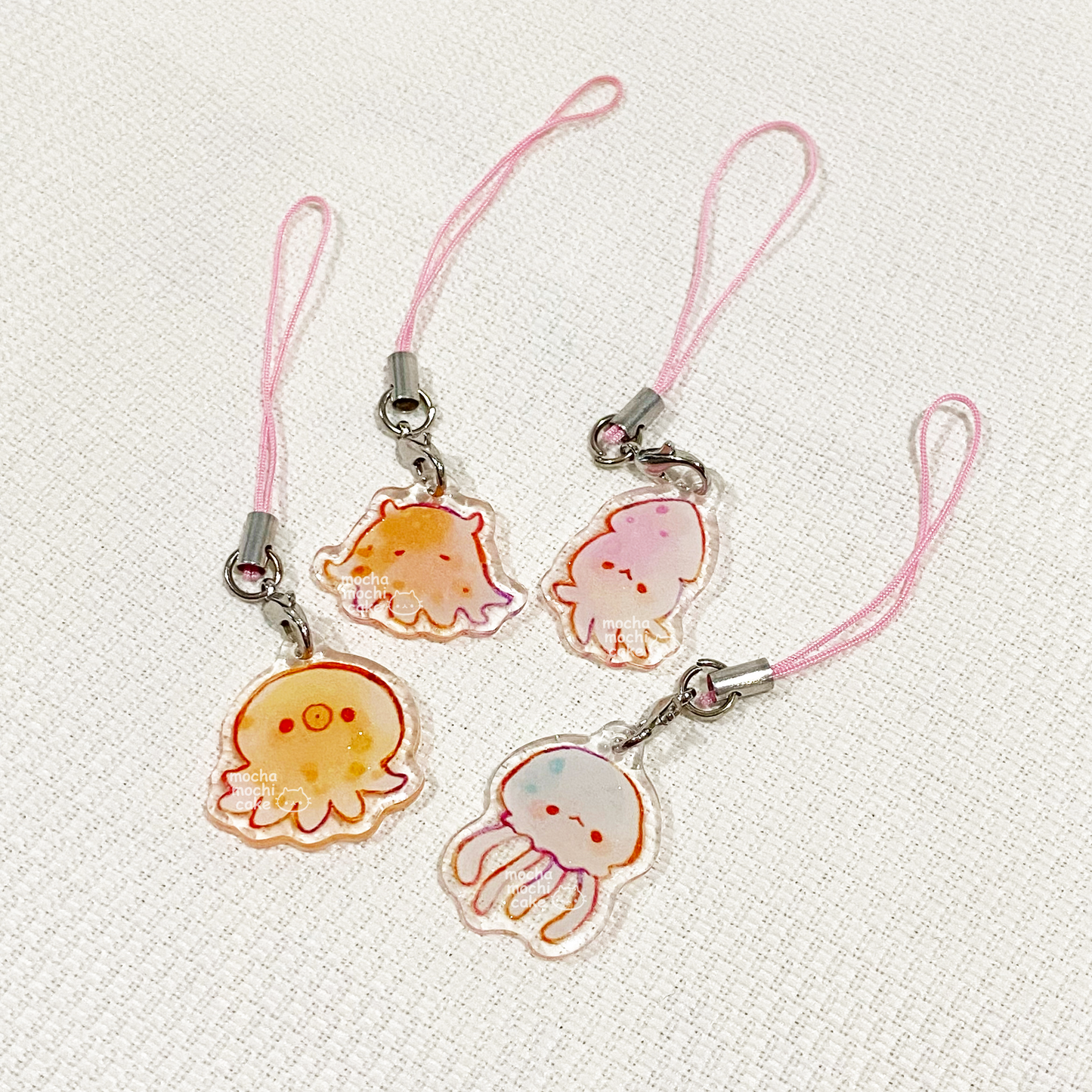 Little Tentacle Friends Phone Charm