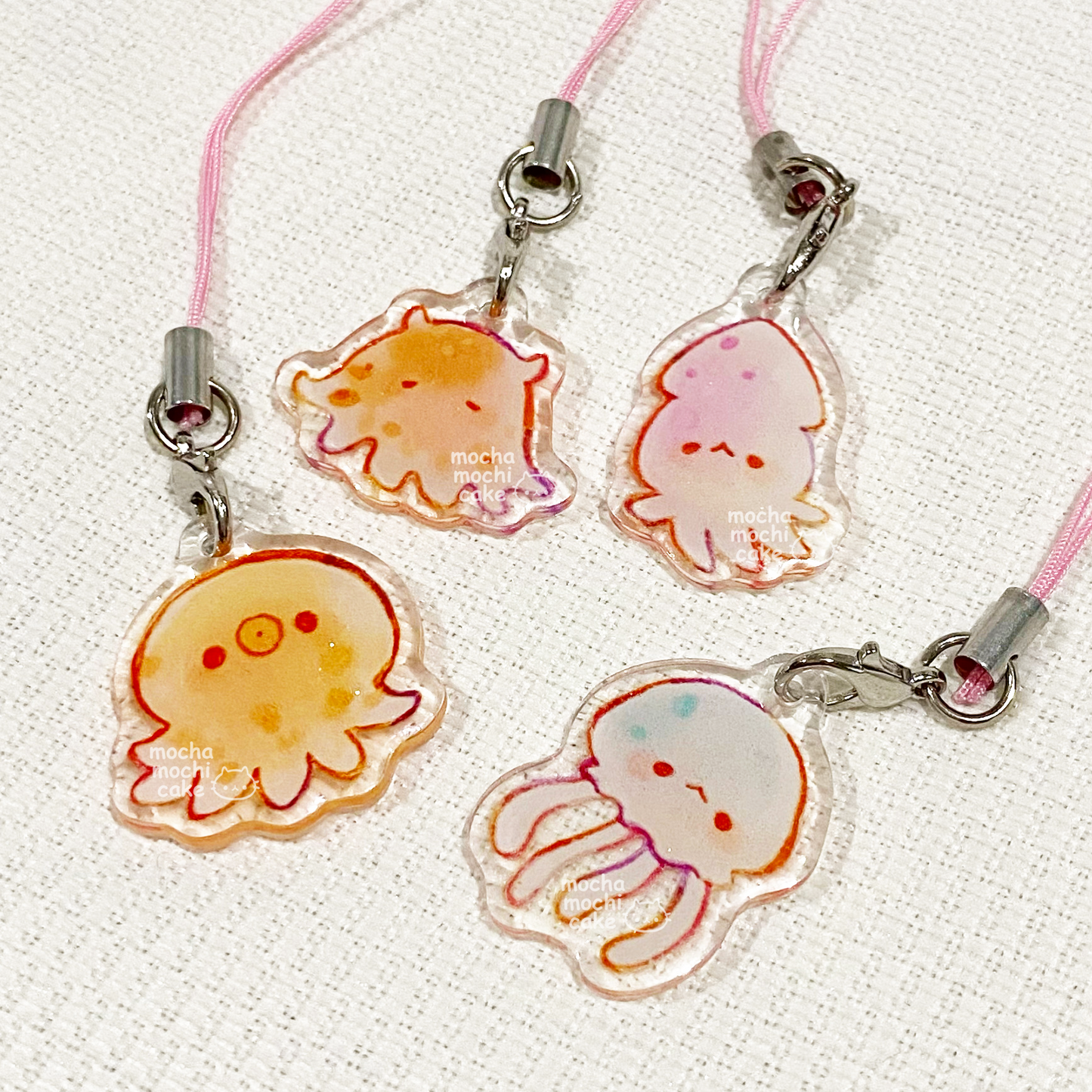 Little Tentacle Friends Phone Charm