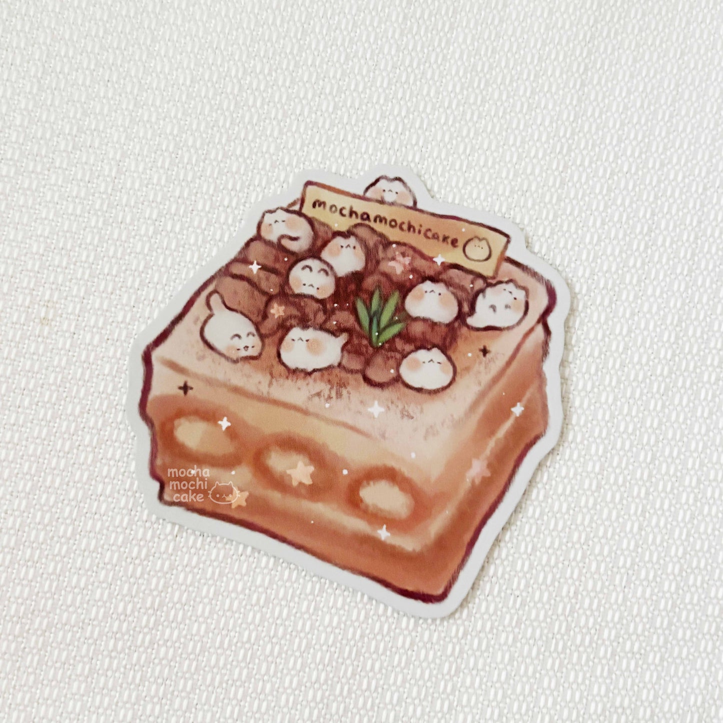 Tiramisu Vinyl Sticker