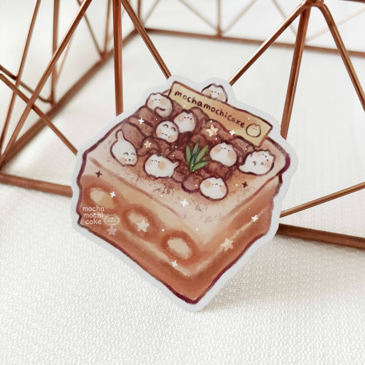 Tiramisu Vinyl Sticker