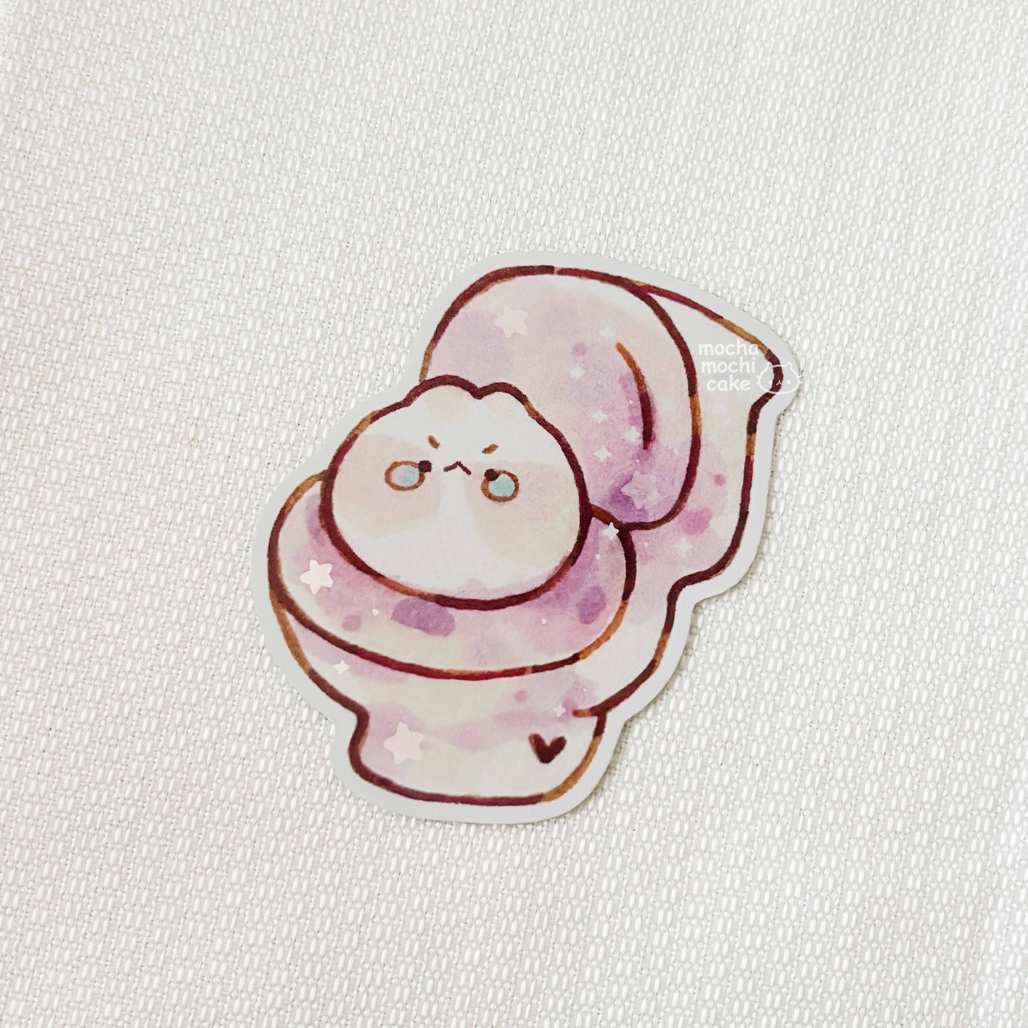 Fighting Toilet Vinyl Sticker