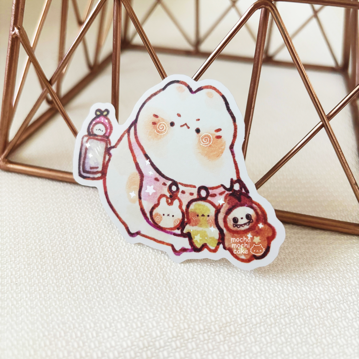 Trinkets Vinyl Sticker