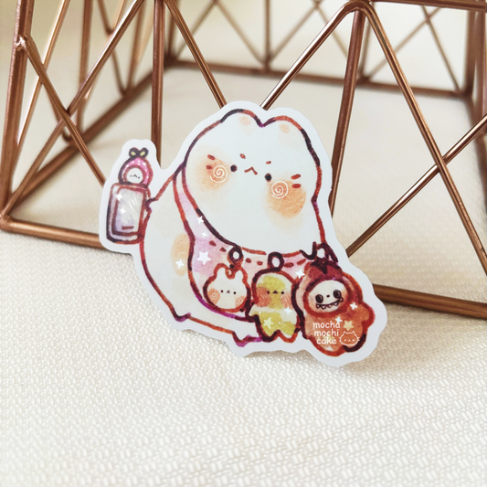 Trinkets Vinyl Sticker