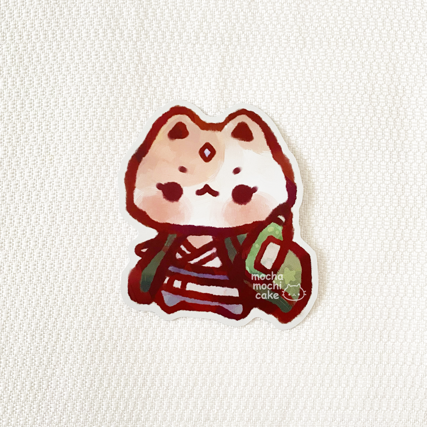 Kitty Jiraiya Tsunade Vinyl Sticker | Naruto