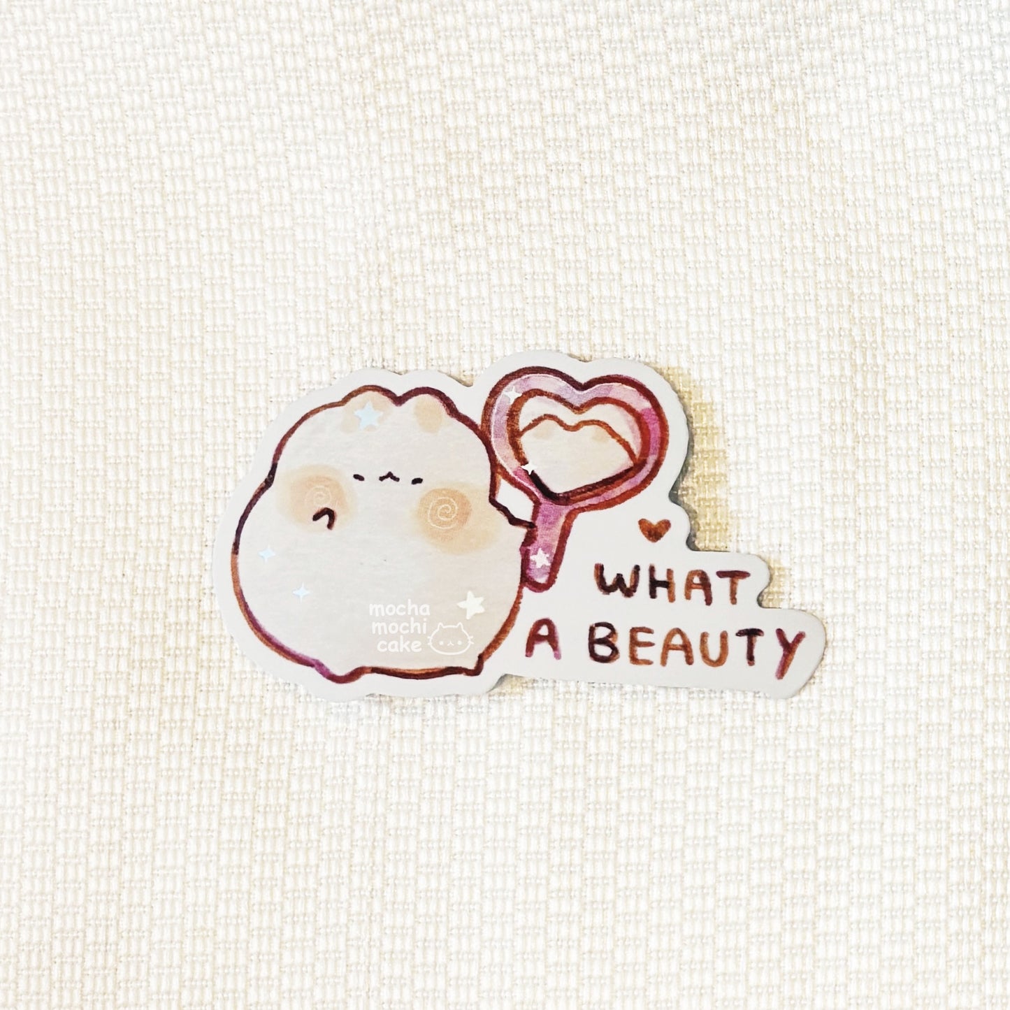 What a Beauty Vinyl Sticker